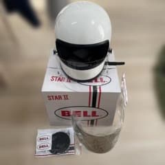 BELL STAR II フルフェイスヘルメット ホワイト 族ヘル 旧車 M - メルカリ