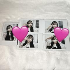 松本かれん　オンライン特典会　チェキ　コンプリートセットのサムネイル