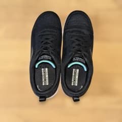 SKECHERS GOwalk ブラックスニーカーのサムネイル