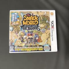 スナックワールド トレジャラーズ 3DS ソフトのサムネイル