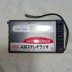 SONY SRF-M100 AM/FMステレオラジオ ジャンク品 - メルカリ