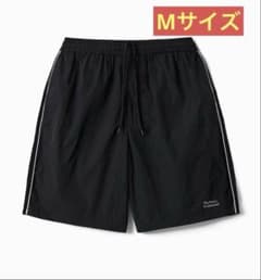 ENNOY PIPING NYLON SHORTS(BLACK x WHITE) - メルカリ
