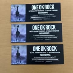 ONE OK ROCK 映画特典3枚セット - メルカリ