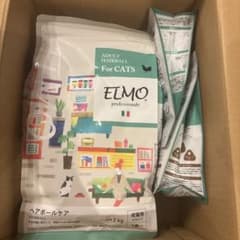 キャットフード 成猫用 4.8kg ELMO ヘアボールケア - メルカリ