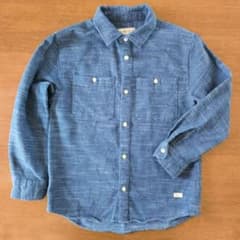 ZARA KIDS 長袖シャツ ブルー size9 134cmのサムネイル