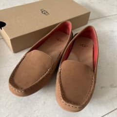 UGG ブラウン スエード モカシン