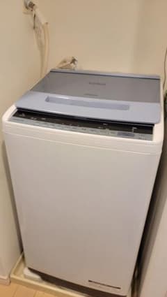 日立　ビートウォッシュ　洗濯機　7キロ　HITACHI BW-V70C(A)のサムネイル