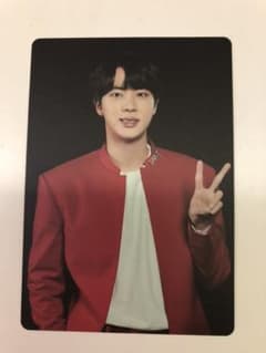 BTS ミニフォト トレカ 公式　JINのサムネイル