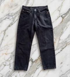 Levi's 550 希少なエジプト製 ブラックデニム W34 L34のサムネイル
