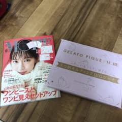 MORE1月号  雑誌＋ジェラートピケポーチ＋婚姻届のサムネイル