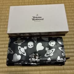 Vivienne Westwood 長財布 ブラック シルバーのサムネイル
