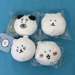 ナガノキャラクターズ ふわもち！くまだらけくじ E賞 おかおマスコット4点