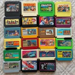 FC ファミコンソフト　ファミコン本体とソフト44本 ファミコン ソフト 23本 まとめ FC Nintendo Famicom - メルカリ
