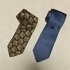 アルマーニ＆ダンヒル　ネクタイ2本セットのサムネイル