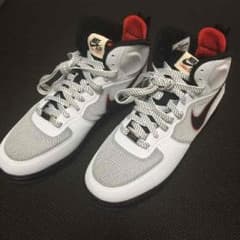 NIKE LUNAR FORCE 1 FUSE MID WHITE REDのサムネイル