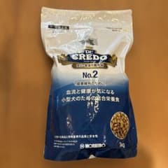 Dr. Credo クレド No.2 小型犬、中・高齢犬用 ドライフード 1kg - メルカリ