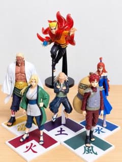 未開封5点　ショーケースセット　五影　ナルト　フィギュア　コレクションケース NARUTO フィギュア 五影集結 5体セット➕ナルト ※箱なし - メルカリ