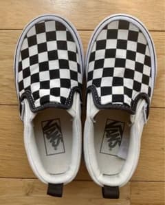 Vans スリッポン　チェッカーフラッグ　16cmのサムネイル