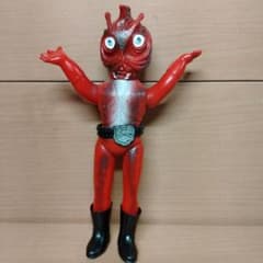 当時物 ヤモゲラス ソフビ スタンダードサイズ 仮面ライダー怪人 昭和