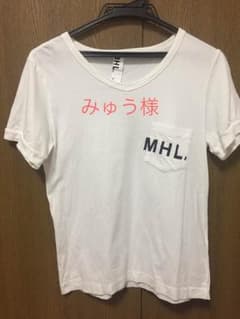 MHL Tシャツ レディース 白のサムネイル