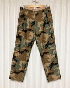 WTAPS 20AW BIZZ TROUSERS SATIN CAMO 03 L - メルカリ