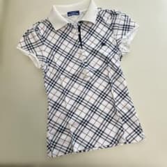Burberry Blue Label ノバチェック 半袖ポロシャツ 38 - メルカリ