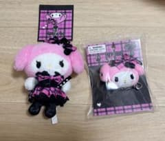 サンリオ マイメロディ マスコットホルダー + ヘアクリップ 2点セットのサムネイル