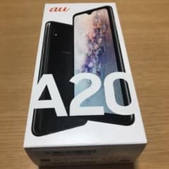 Galaxy A20 SCV46 SWA ブラックのサムネイル