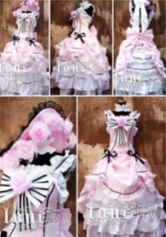 ☆Liz様専用☆黒執事 シエル 駒鳥ドレス＋パニエ、ウィッグセットのサムネイル