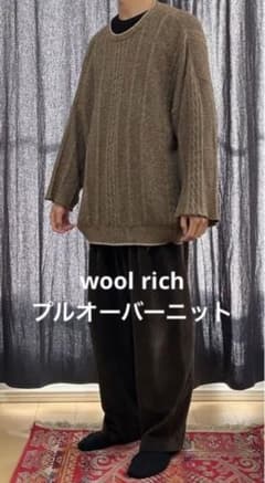 古着ニット　プルオーバー　リメイク品のサムネイル