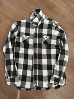 A BATHING APE チェック柄ネルシャツ - メルカリ