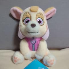 【パウ・パトロール】ふんわりぬいぐるみ　スカイ