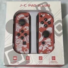 動作確認済 Switch ジョイコン 互換品 マリオ風 レッド×ホワイト 新品のサムネイル