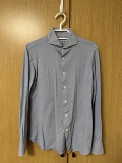 鎌倉シャツ ニットシャツ 39TALL ブルー系のサムネイル