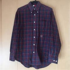 トミーヒルフィガー☆チェック柄シャツ メンズMのサムネイル