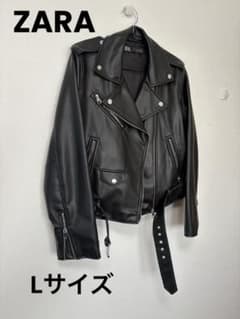 ★ZARA★ブラック ライダースジャケットのサムネイル