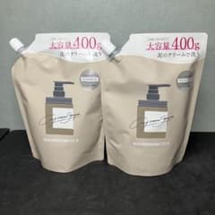 cocone ココネ クレイクリームシャンプー 詰め替え 400g 2個セット
