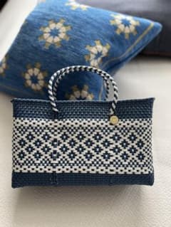 レトラ★メルカドバッグ★MIMOSA ブルー(SHORT XS)★未使用 保管品 m42393579060_1.jpg?1751951453