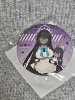 セガラッキーくじ F賞-5 ふわぷち BIG缶バッジ カリン A③のサムネイル