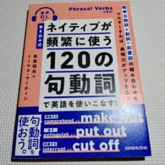 ネイティブが頻繁に使う120の句動詞で英語を使いこなす！のサムネイル