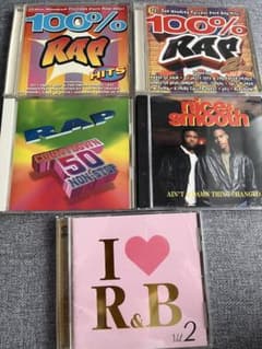 【HIPHOP R&B CD】100%RAP Nice&Smooth 5枚セットのサムネイル