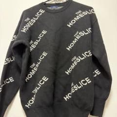 ITEMS URBAN RESEARCH ロゴ ニット ブラック 38のサムネイル