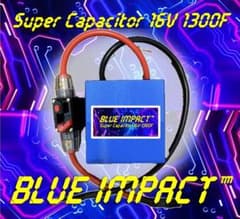 高エネルギー型スーパーキャパシタ 16V1300F ブルーインパクト トルクUP 高容量型スーパーキャパシタ 16V1300F ブルーインパクト バッテリー