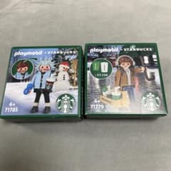 Playmobil + Starbucks フィギュアセット 2体のサムネイル