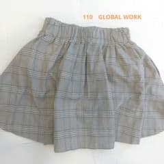 GLOBAL WORK　110cm　インナーパンツ付スカートのサムネイル