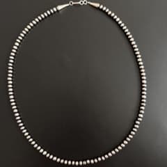 美品】エリッカニコラスビゲイ ナバホパールネックレス 6mm/70cm