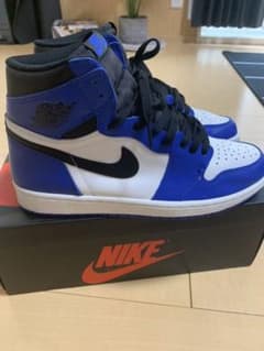 NIKE AIR ナイキ　ジョーダン1ゲームロイヤルのサムネイル