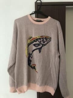 CHAOS FISHING CLUB THERMO SALMON コットンニットのサムネイル