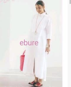 にこ様専用。ebure エブール　2019ssエッセンシャルコットンワンピースのサムネイル