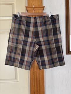 [美品]Gapチェック柄 ショートパンツ Lサイズ ハーフパンツのサムネイル